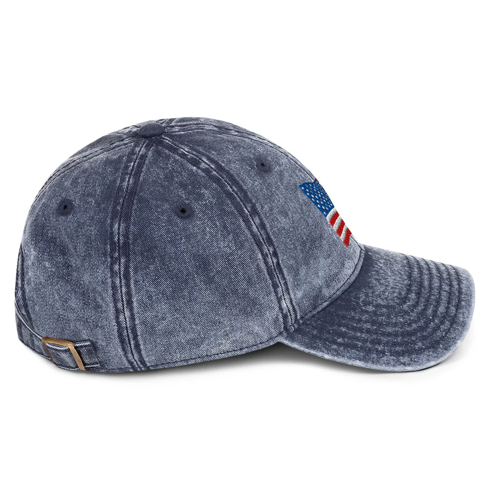 Masthead Flag Blue Denim Cap - Image 4