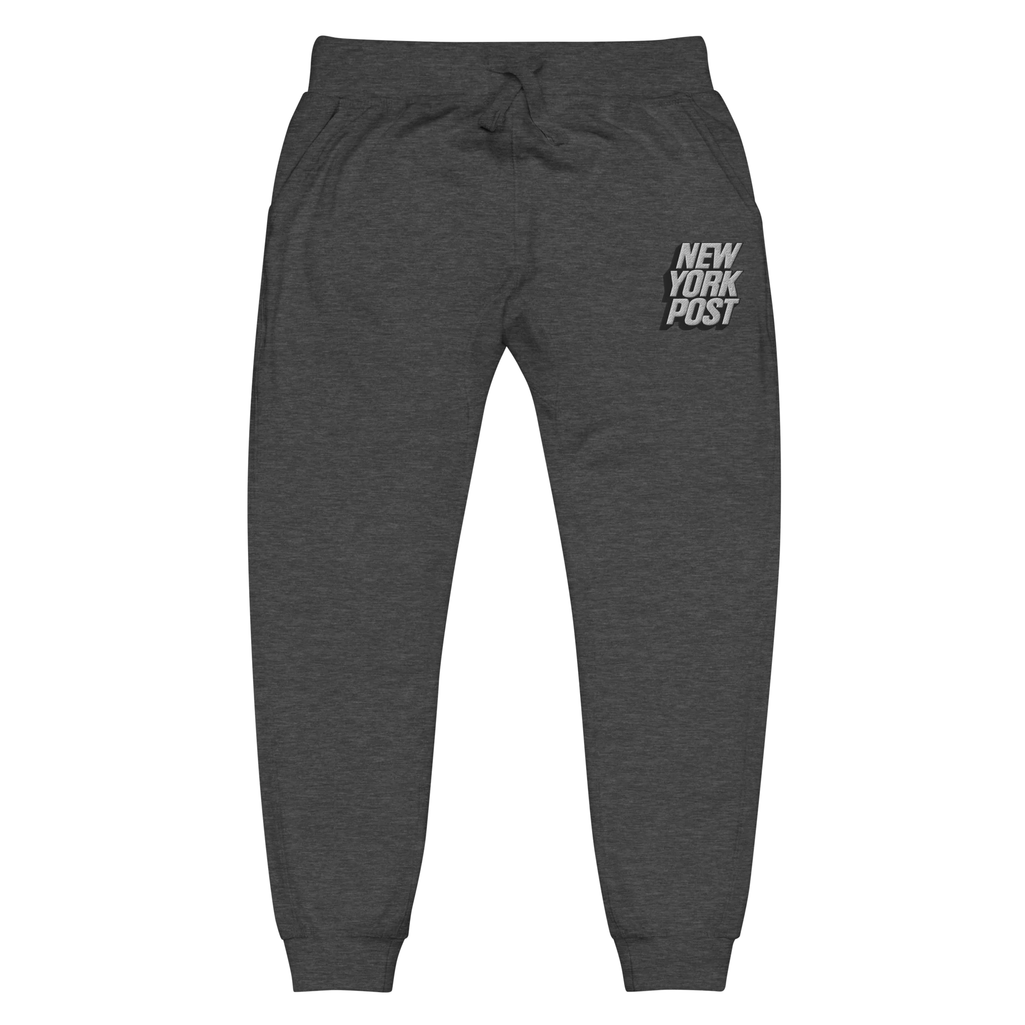 New York Post Embroidered Unisex fleece sweatpants - Image 12