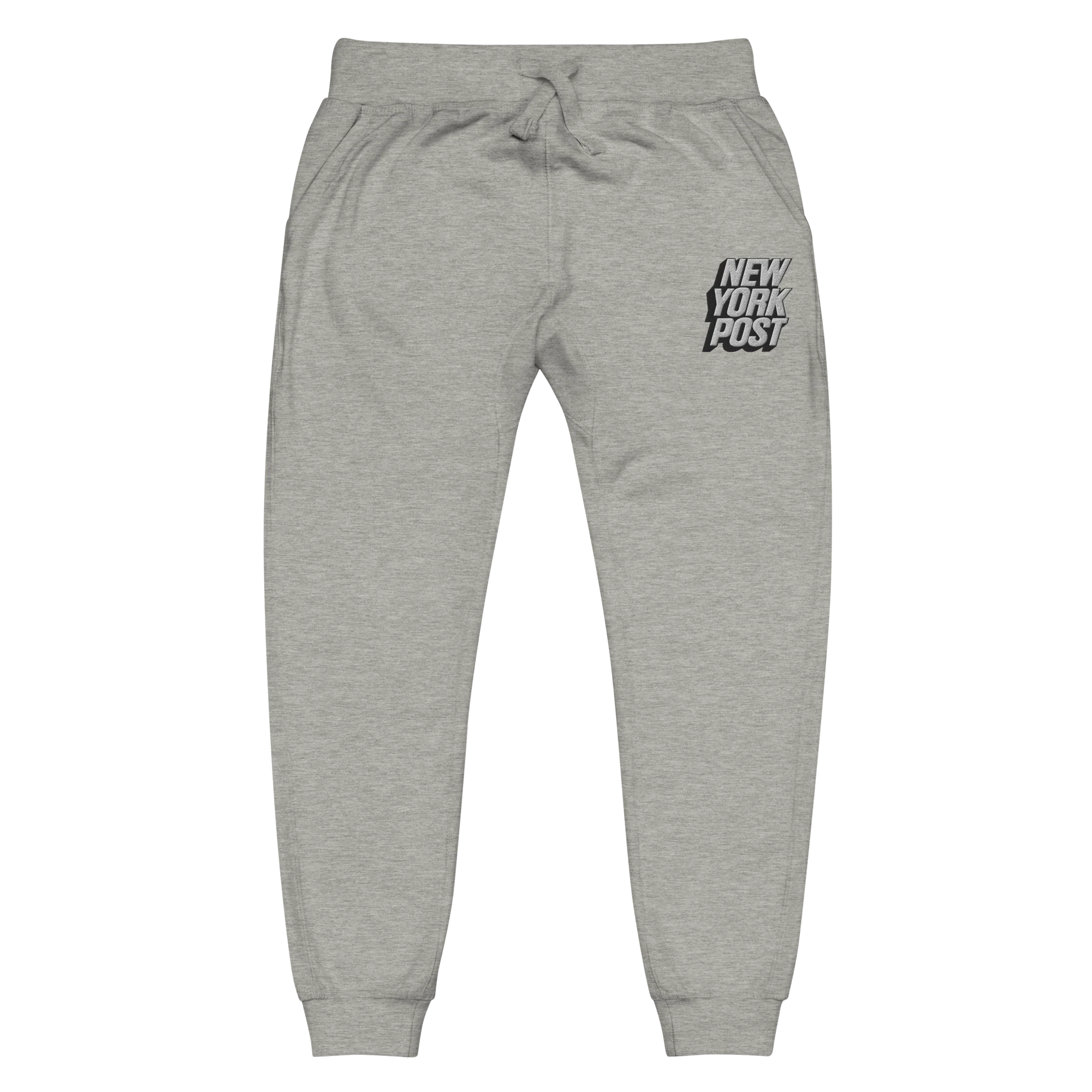 New York Post Embroidered Unisex fleece sweatpants - Image 15