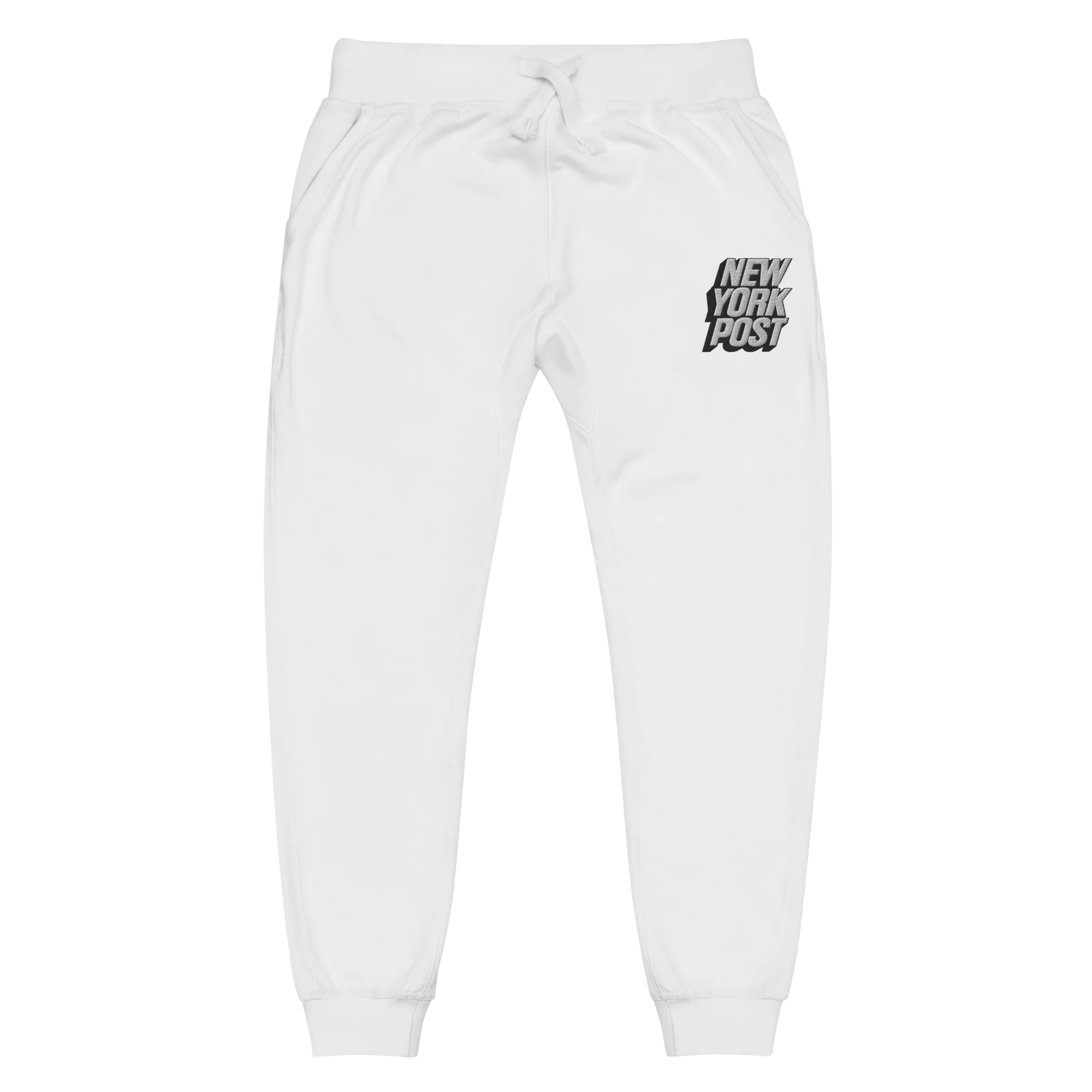 New York Post Embroidered Unisex fleece sweatpants - Image 18