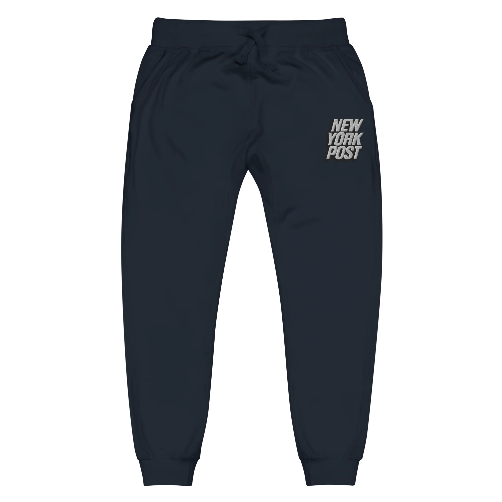 New York Post Embroidered Unisex fleece sweatpants - Image 6