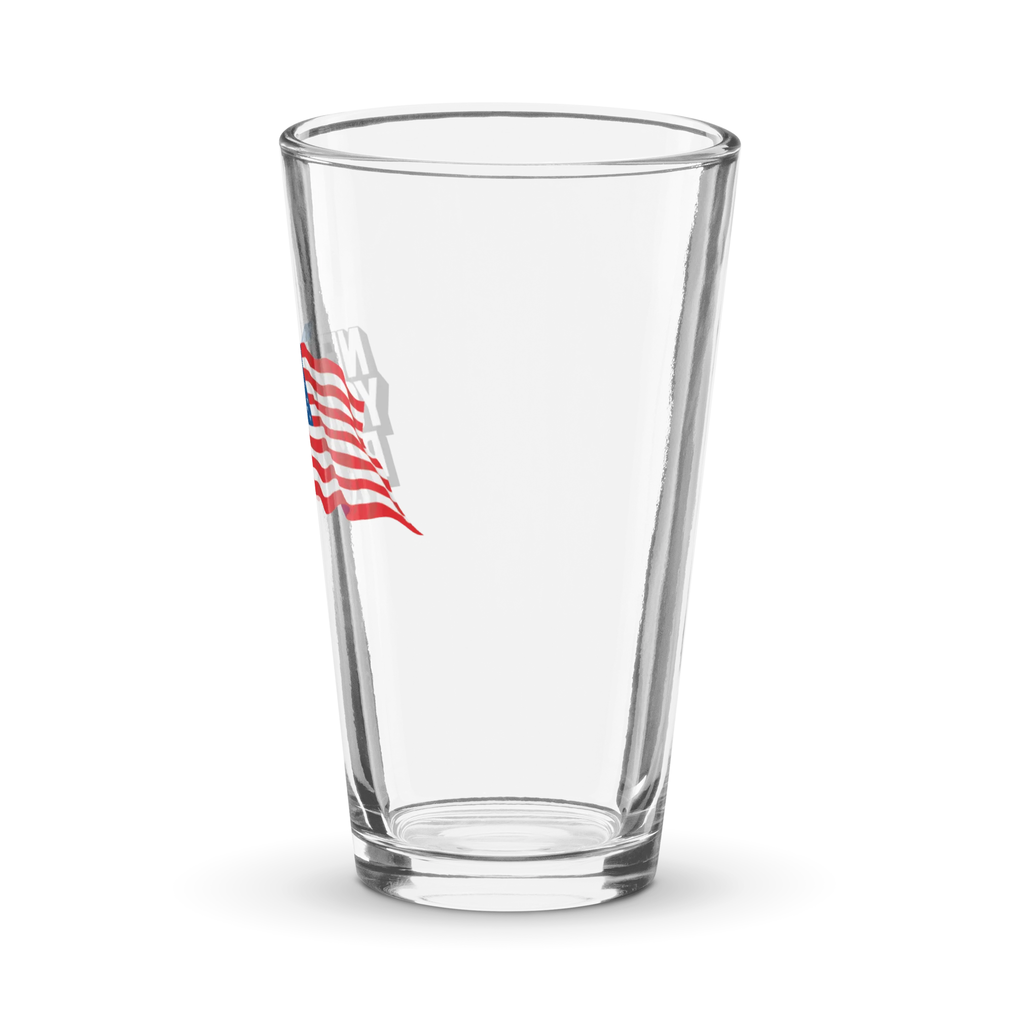 New York Post Flag pint glass - Image 4