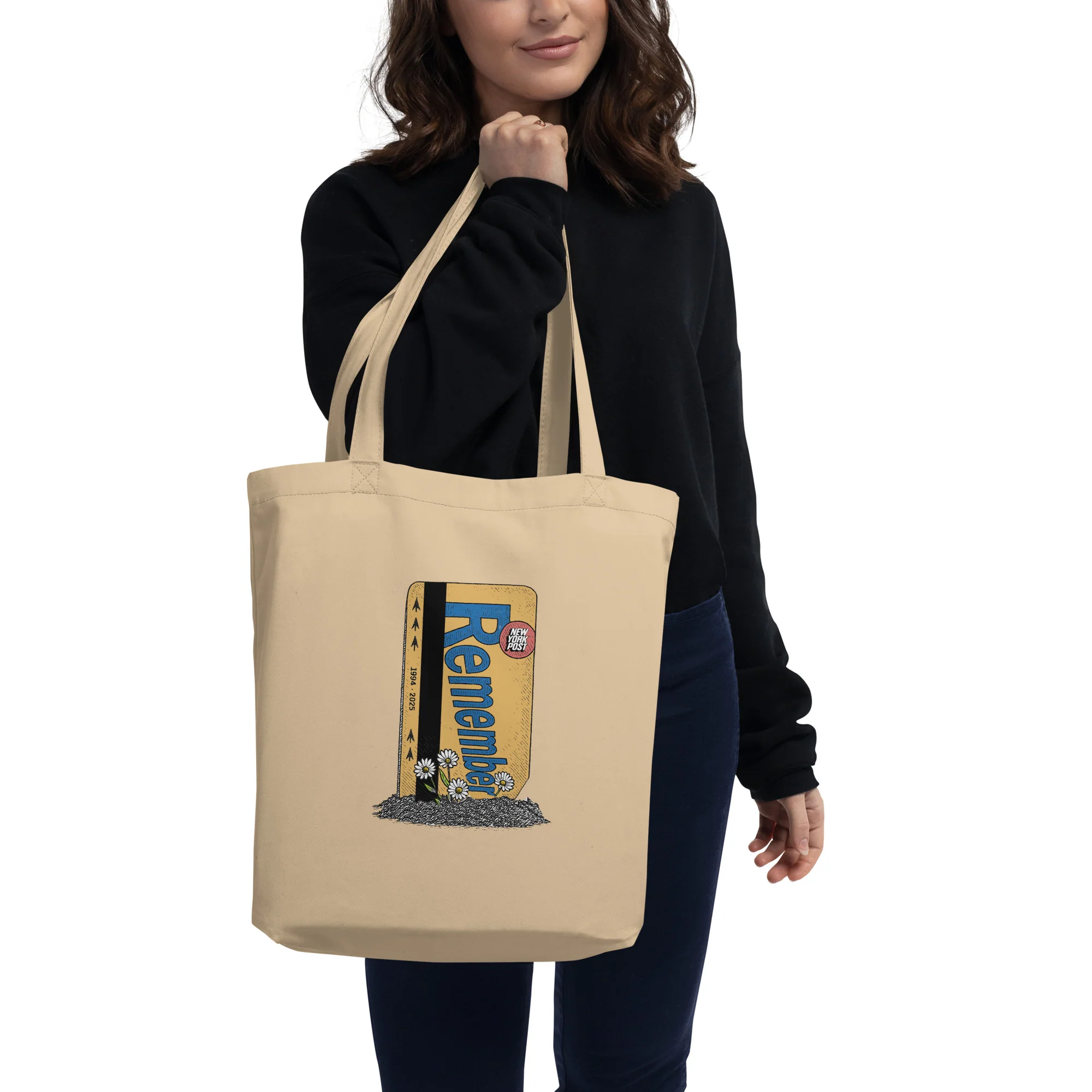 RIP Metrocard Eco Tote Bag - Image 3