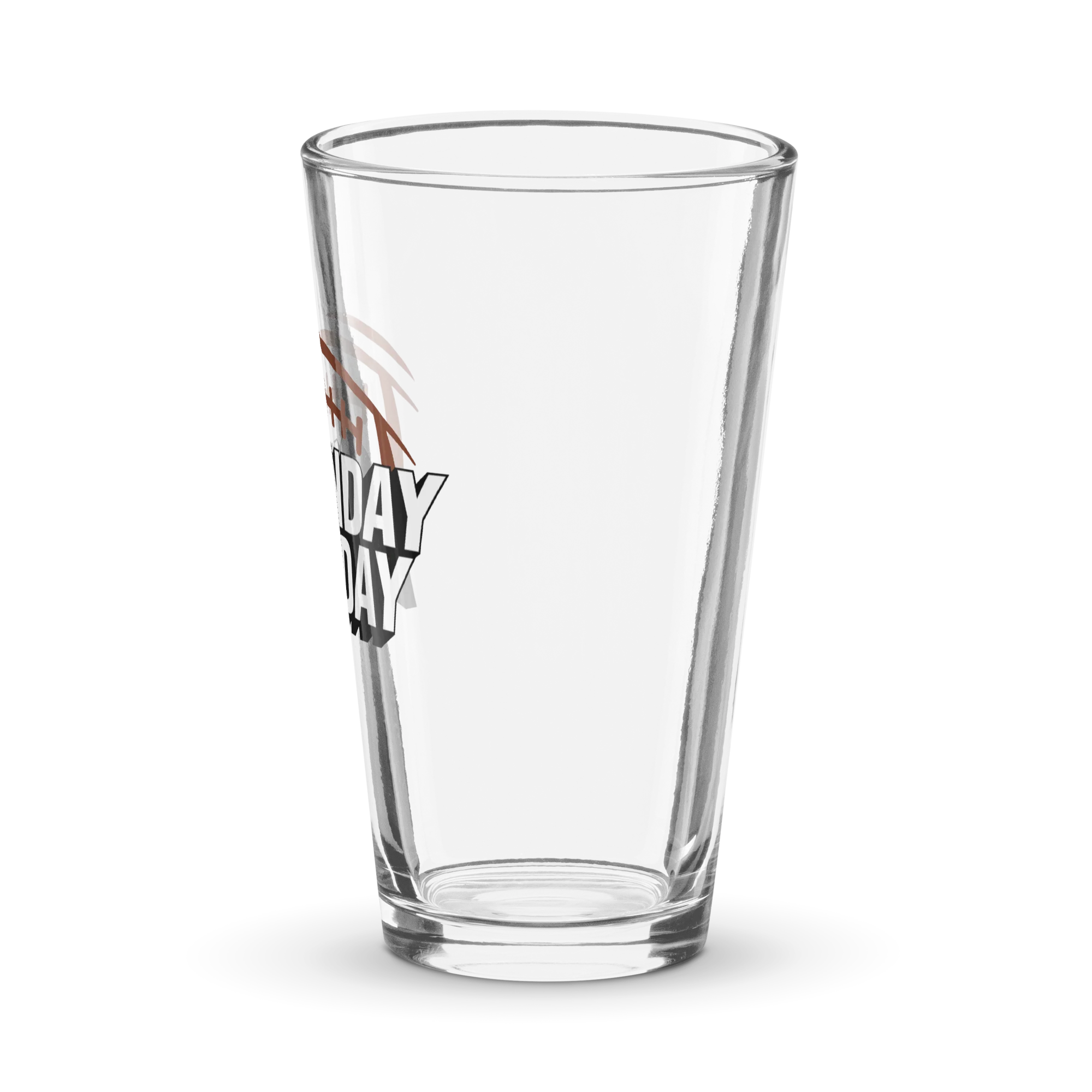 Sunday Funday Pint Glass - Image 4